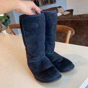 Ugg navy blue boots